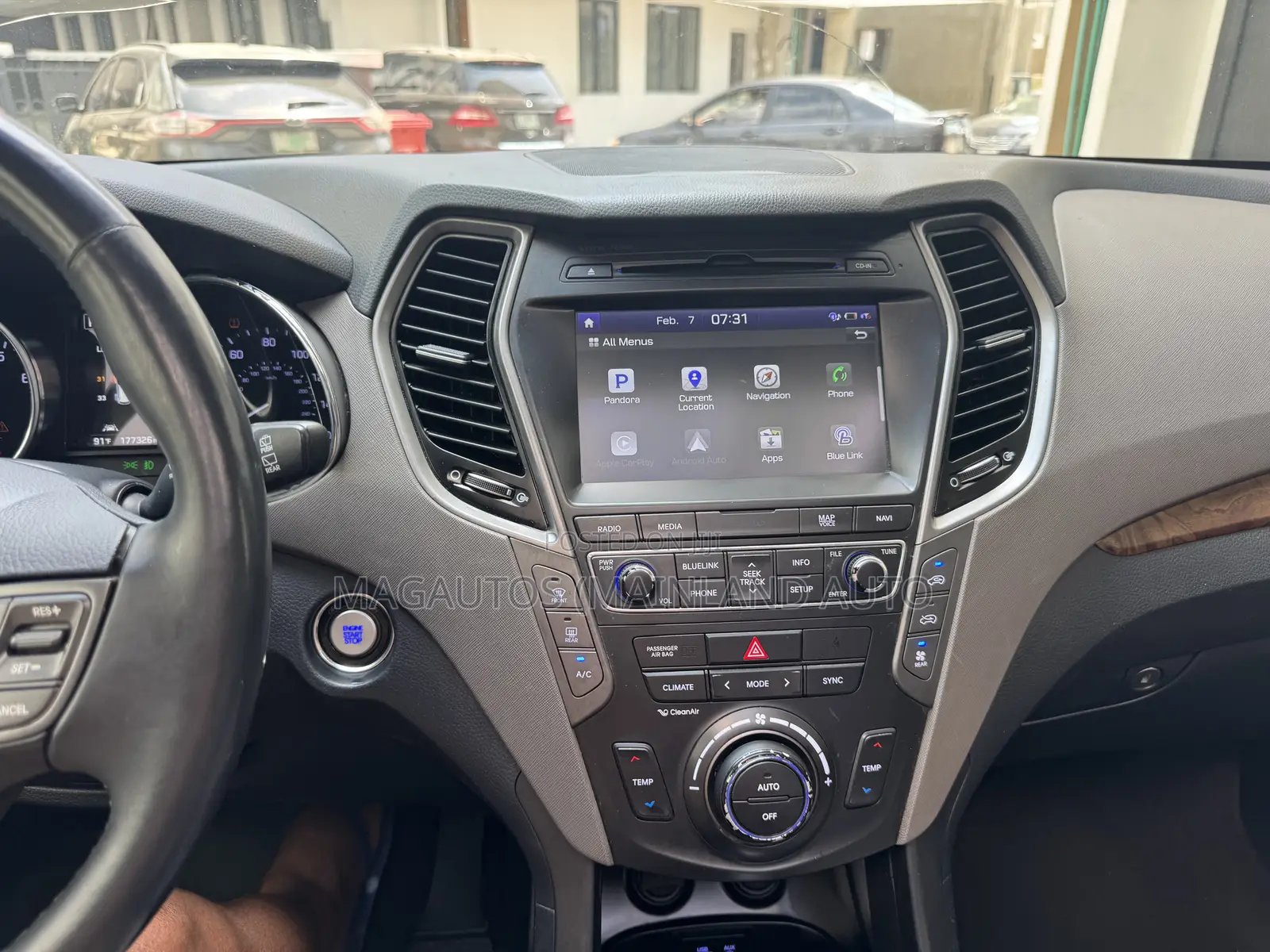 Hyundai Santa Fe Limited Ultimate AWD 2017 Black