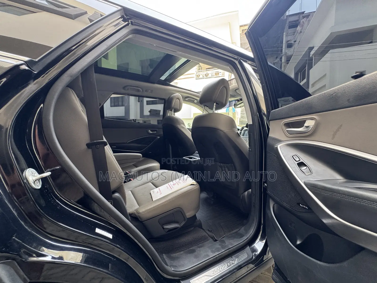 Hyundai Santa Fe Limited Ultimate AWD 2017 Black