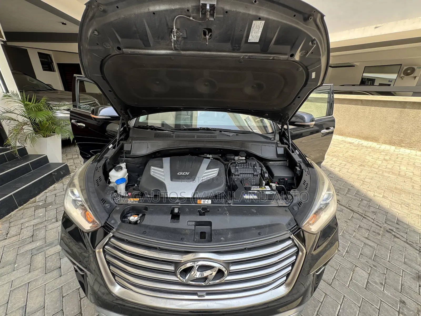 Hyundai Santa Fe Limited Ultimate AWD 2017 Black