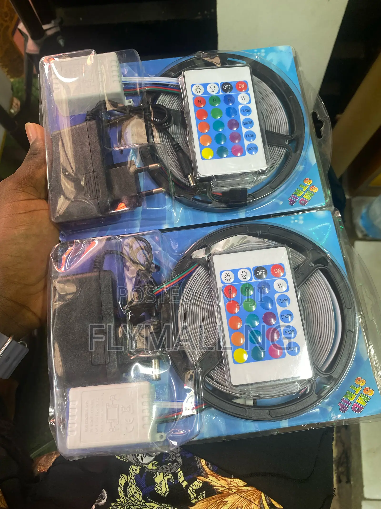 5 Meters RGB Led Strip Light Kit