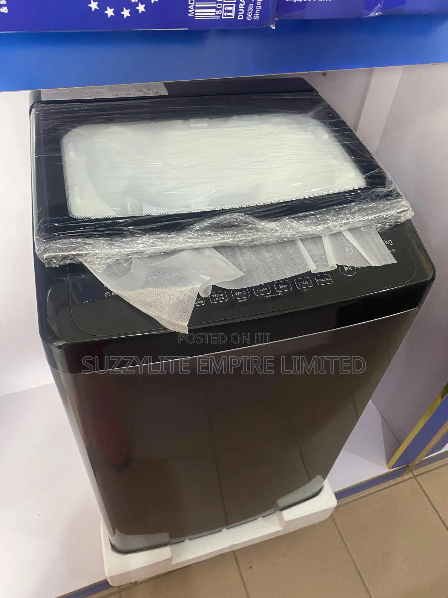 Hisense Top Loader Automatic Washing Machine 8.Kg