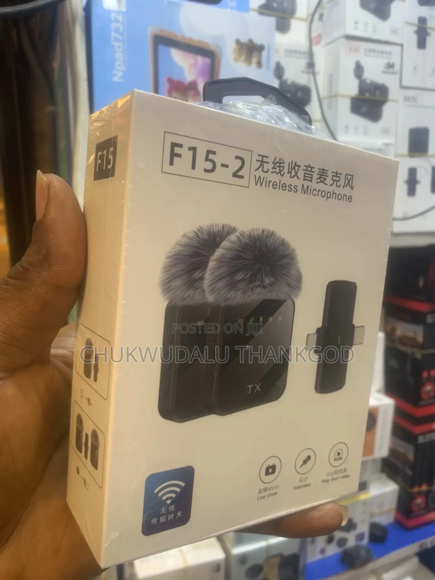 F15 Wireless Double Microphone