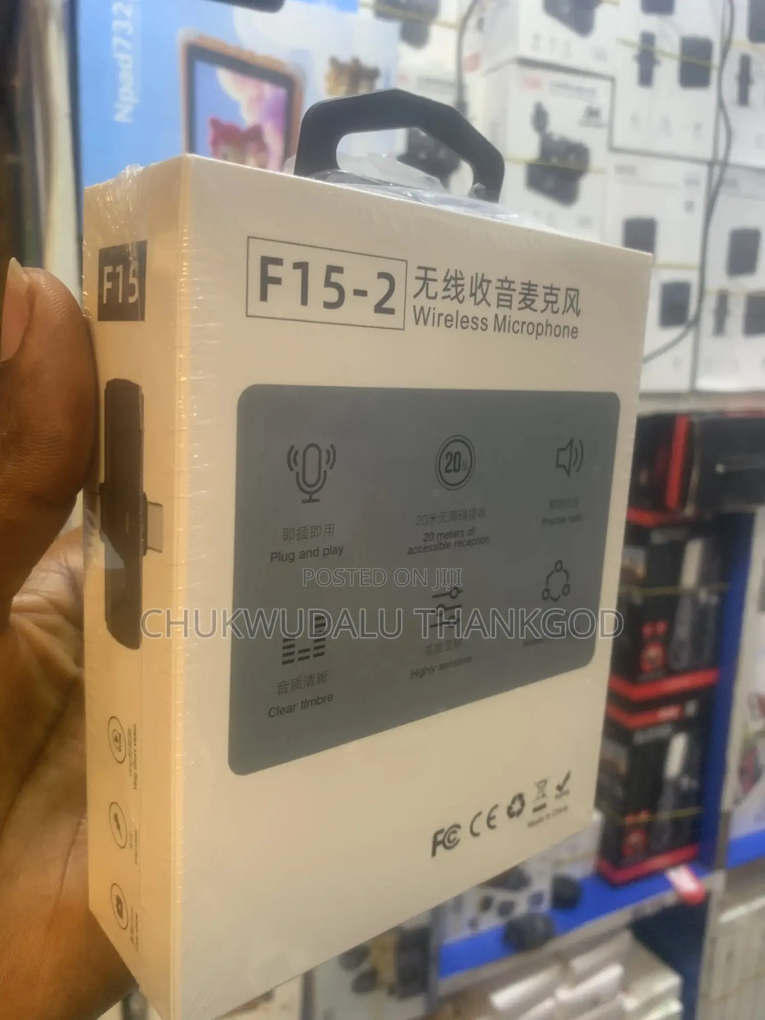 F15 Wireless Double Microphone