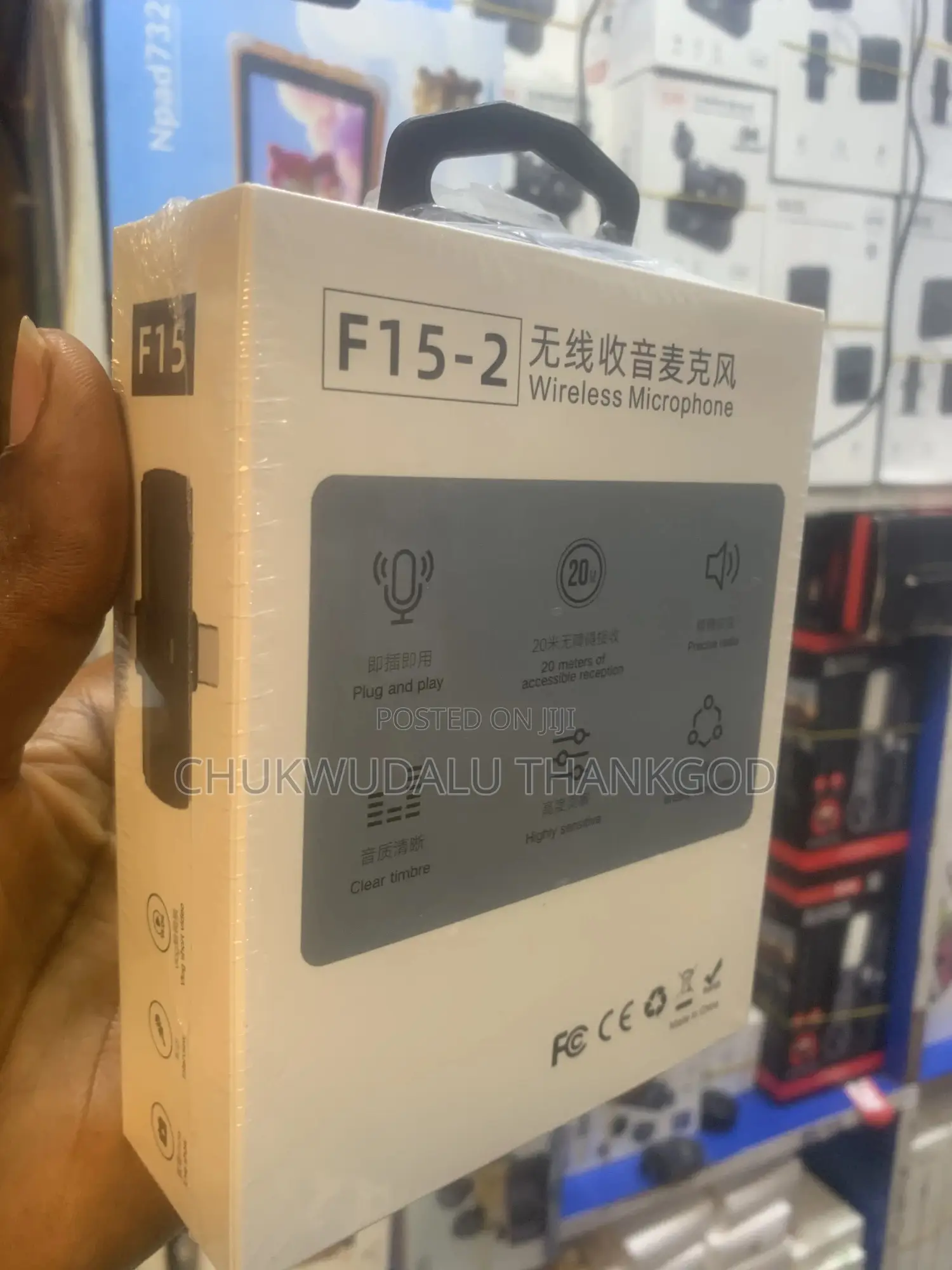 F15 Wireless Double Microphone