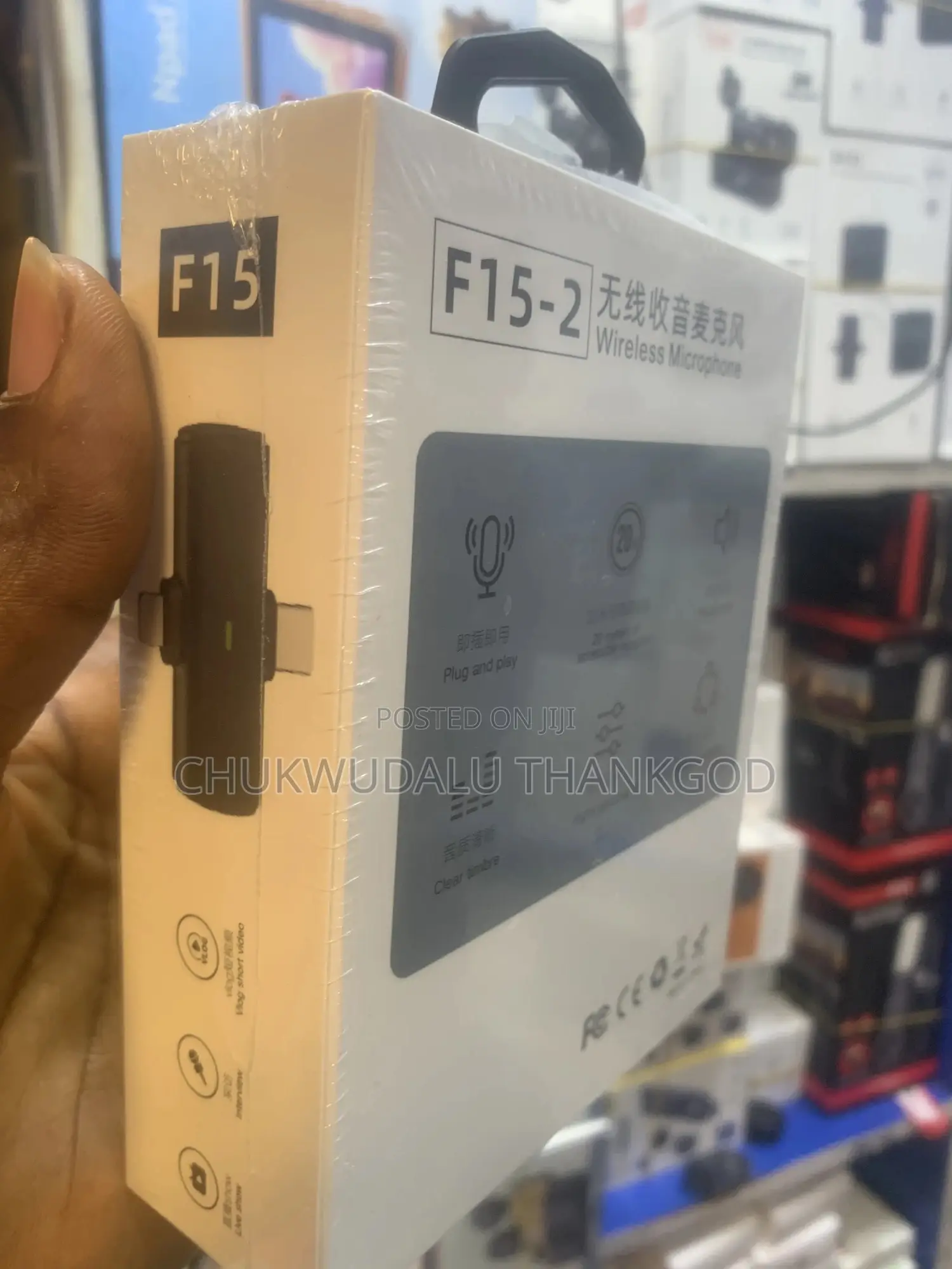 F15 Wireless Double Microphone