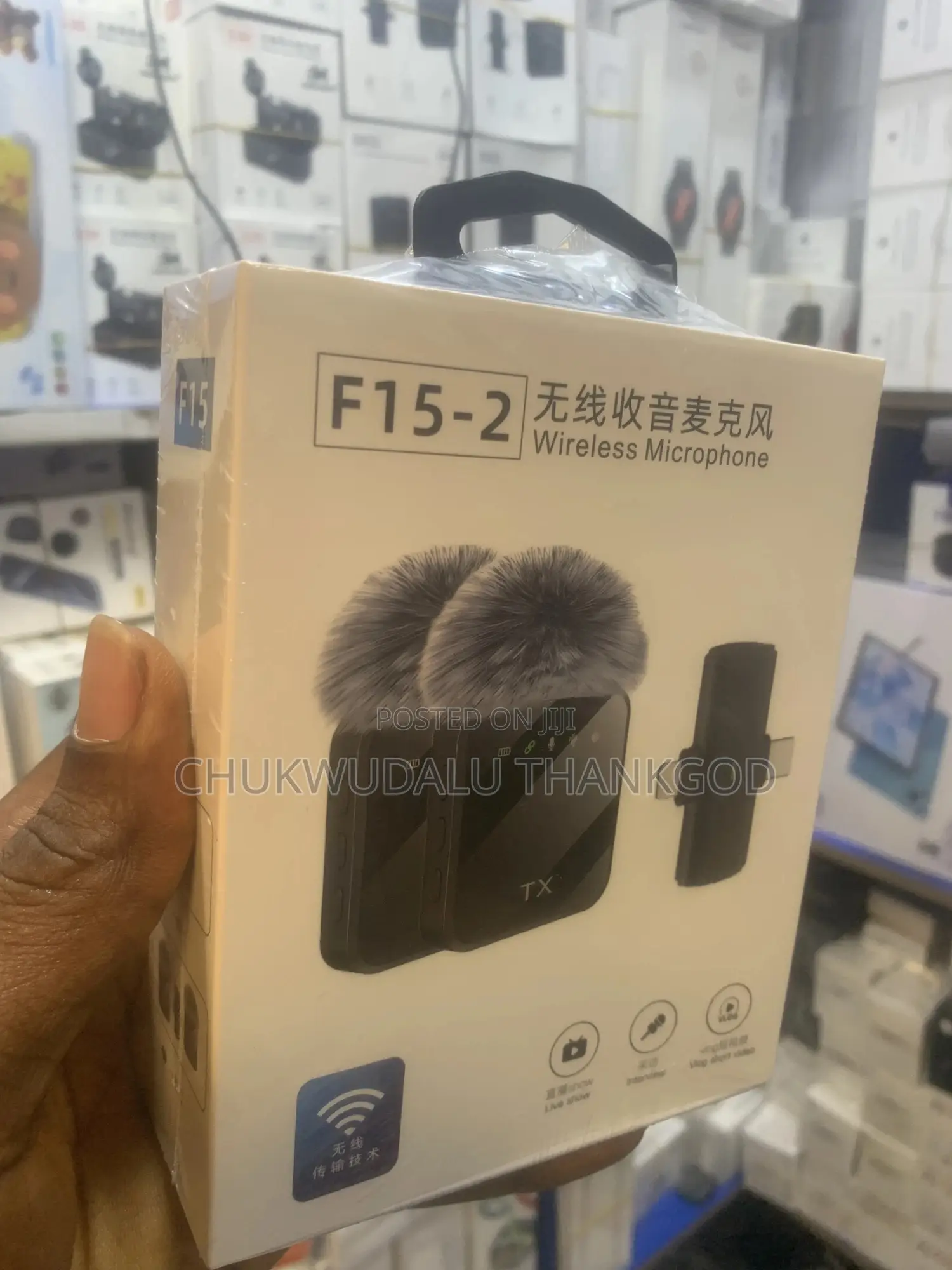 F15 Wireless Double Microphone