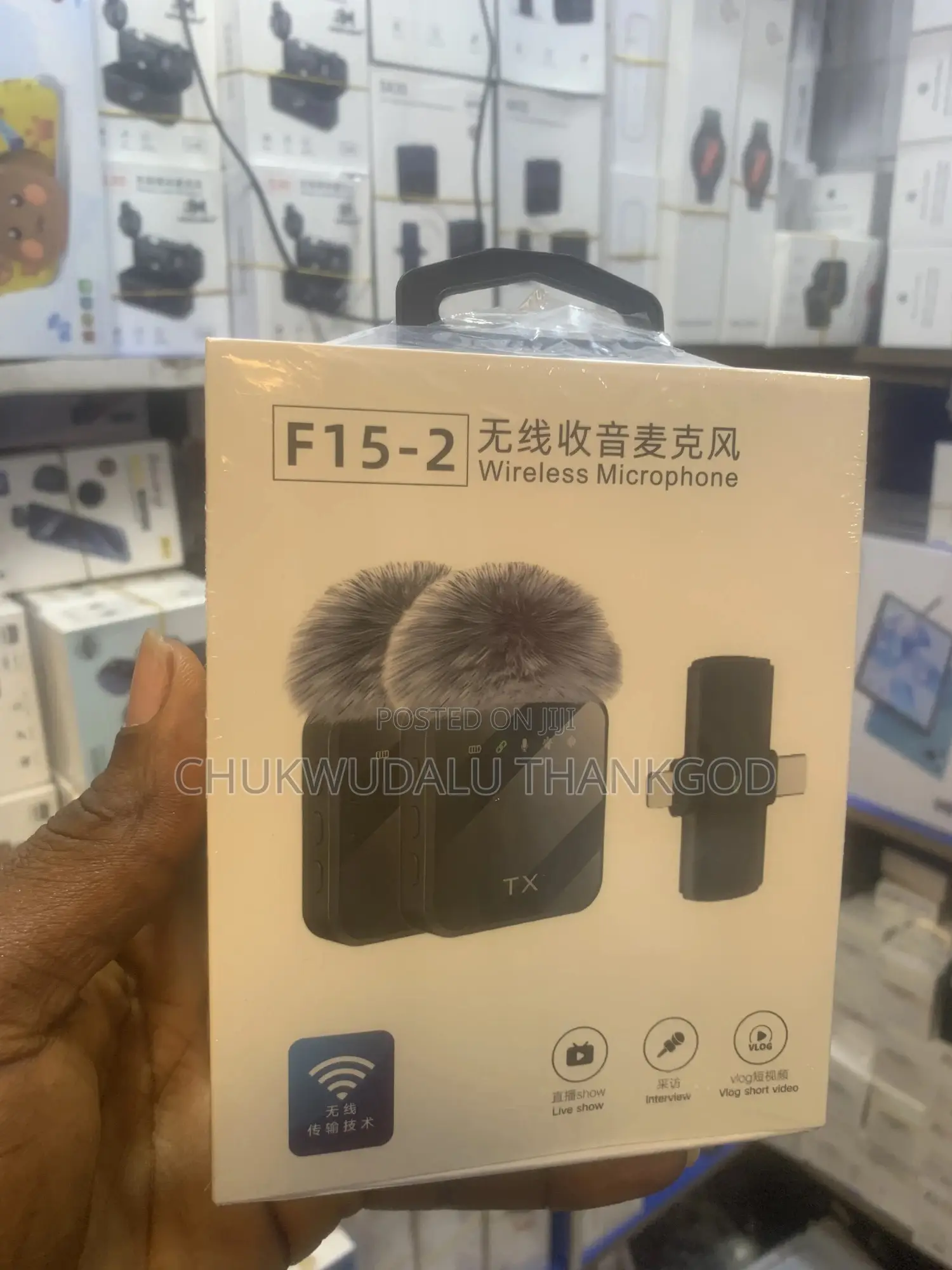 F15 Wireless Double Microphone