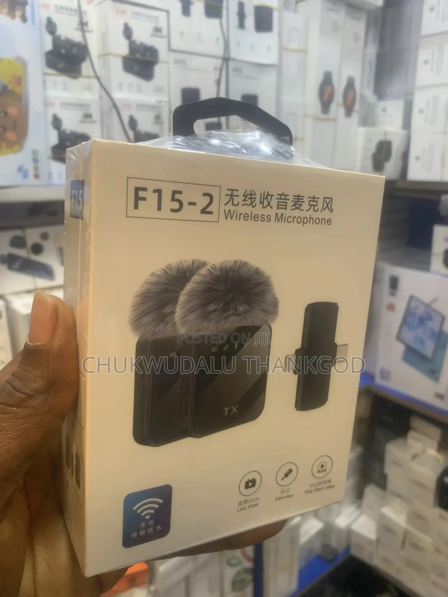 F15 Wireless Double Microphone