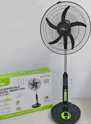 Rechargeable Solar Fan