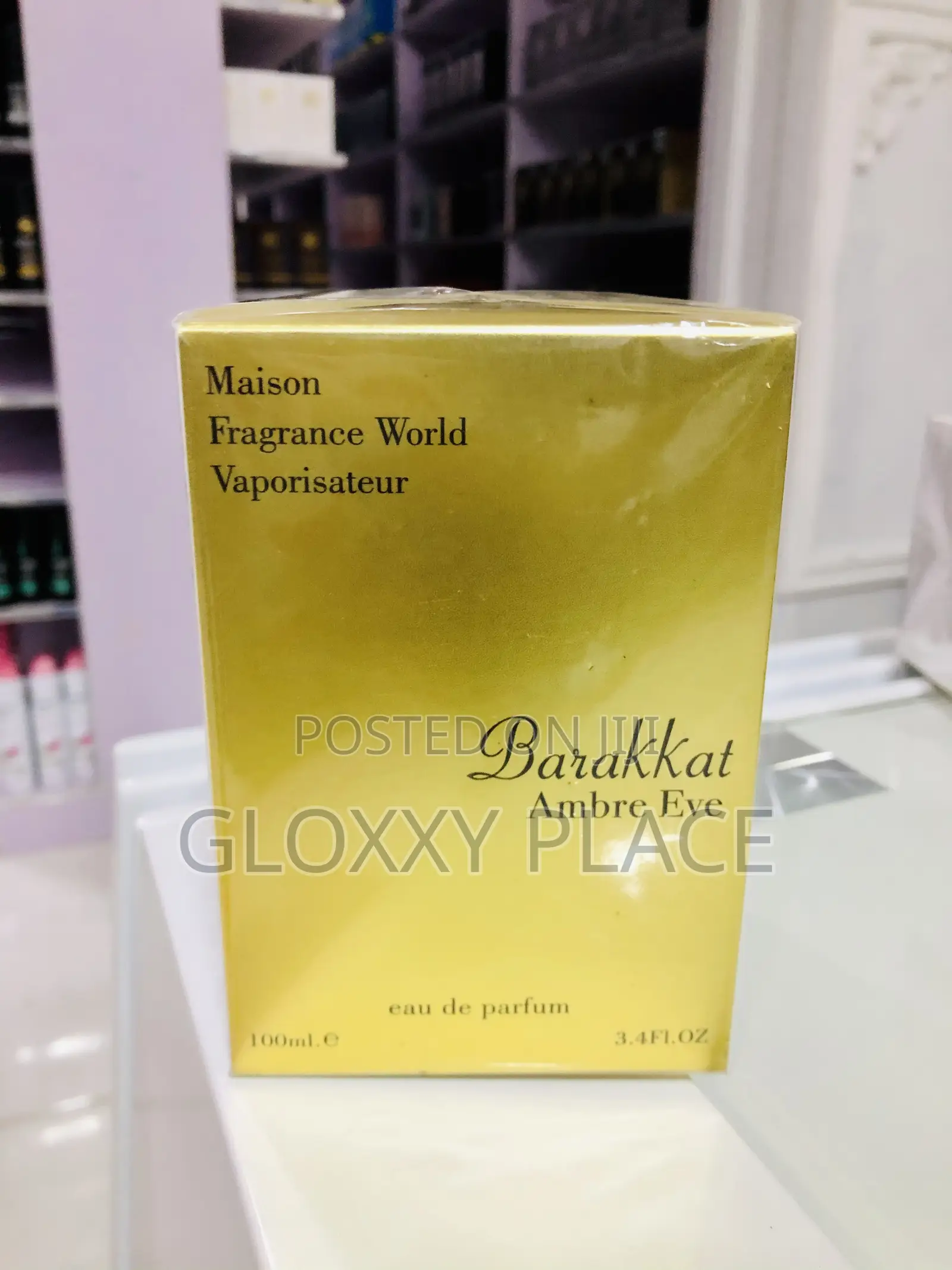 Barakkat Perfume (Gold)