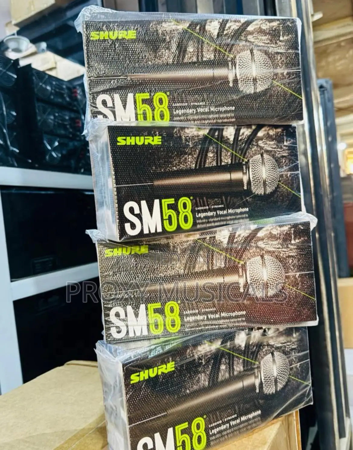 Sm58 Shure Dynamic Wired Microphone