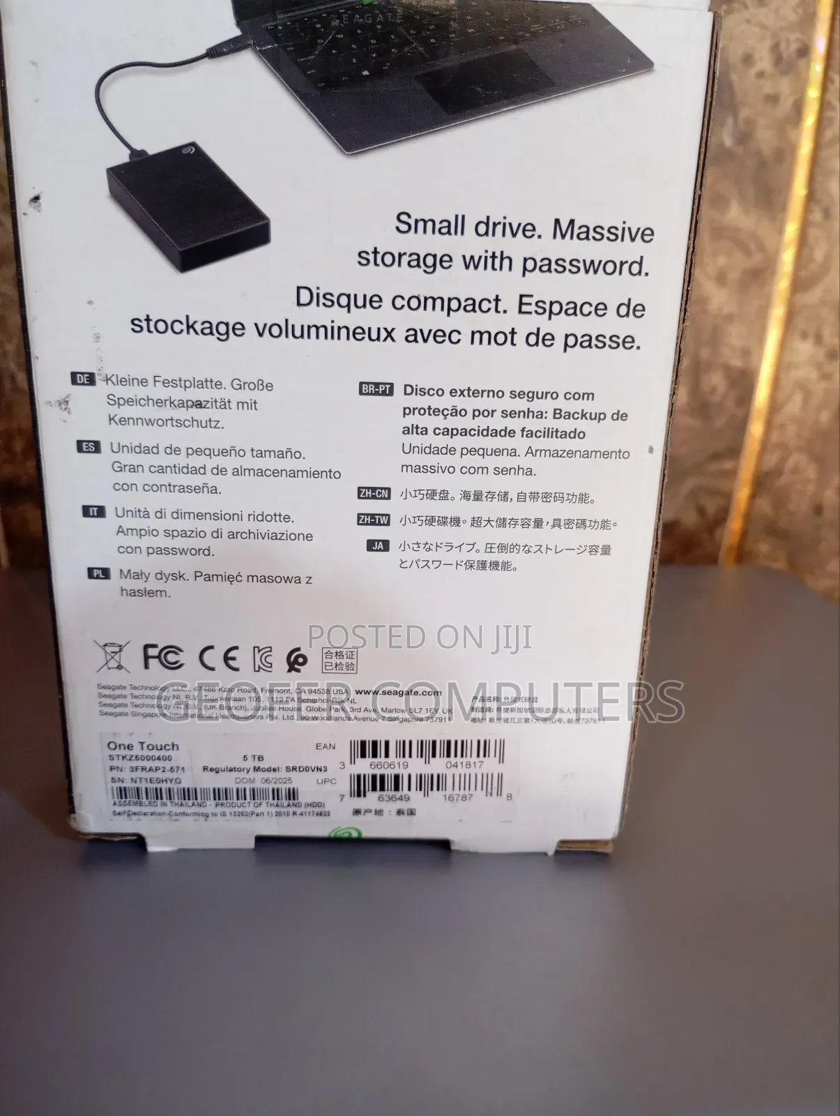5tb Seagate One Touch