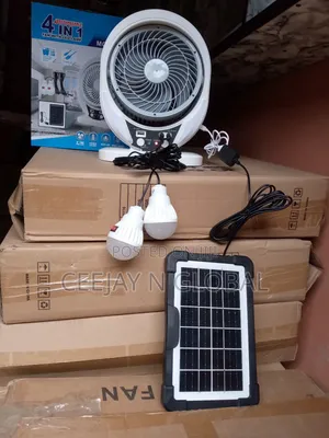 Solar Mingsheng 4 in 1 8inches Fan