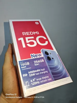 New Xiaomi Redmi 15C 4G 256 GB Blue