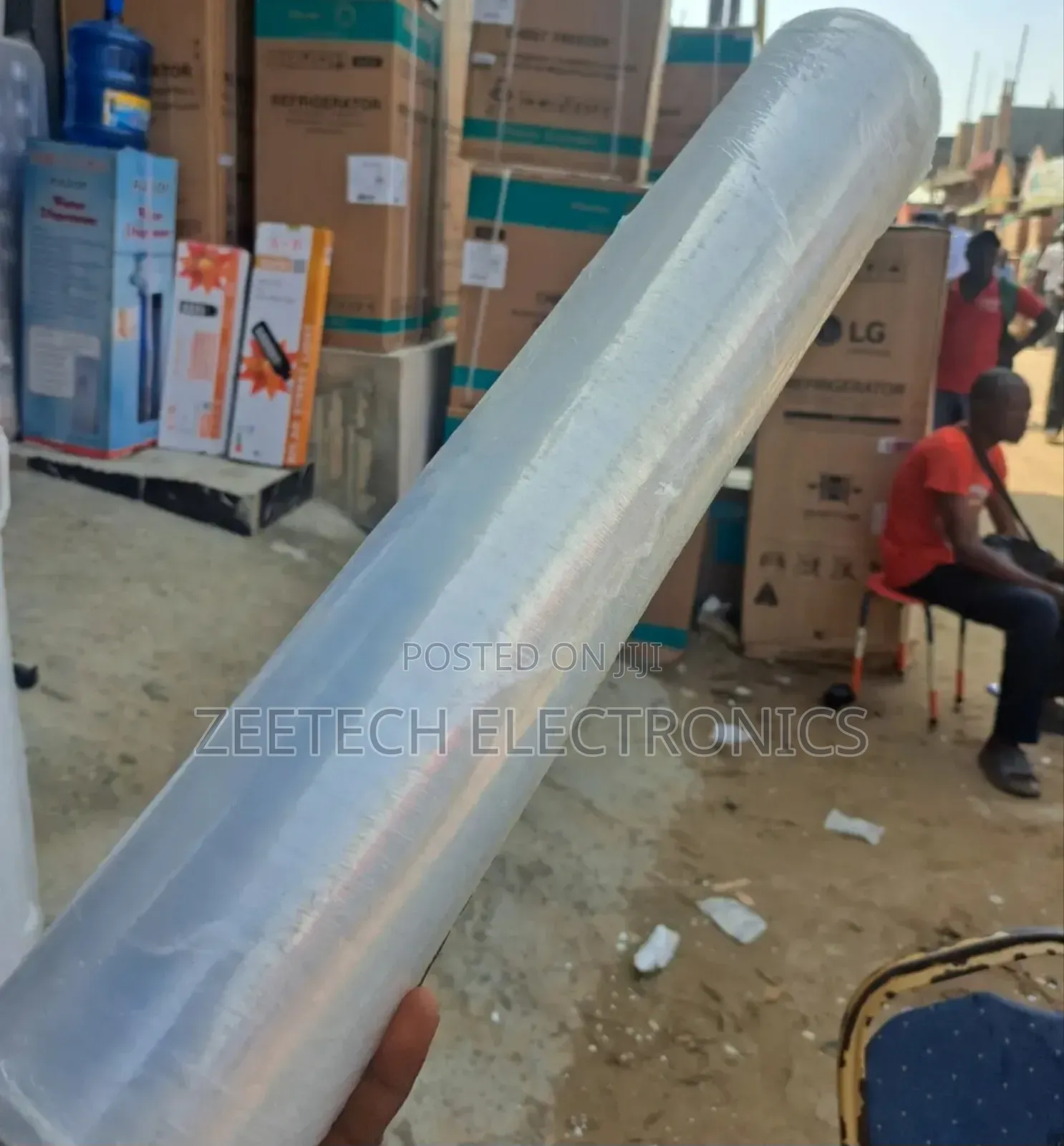 Foreign Shrink Wrap or Wrapping Nylon.