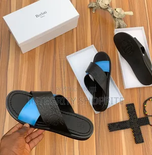 Berluti Leather Slippers