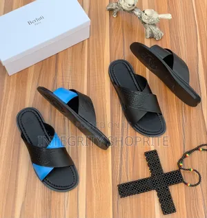Berluti Leather Slippers