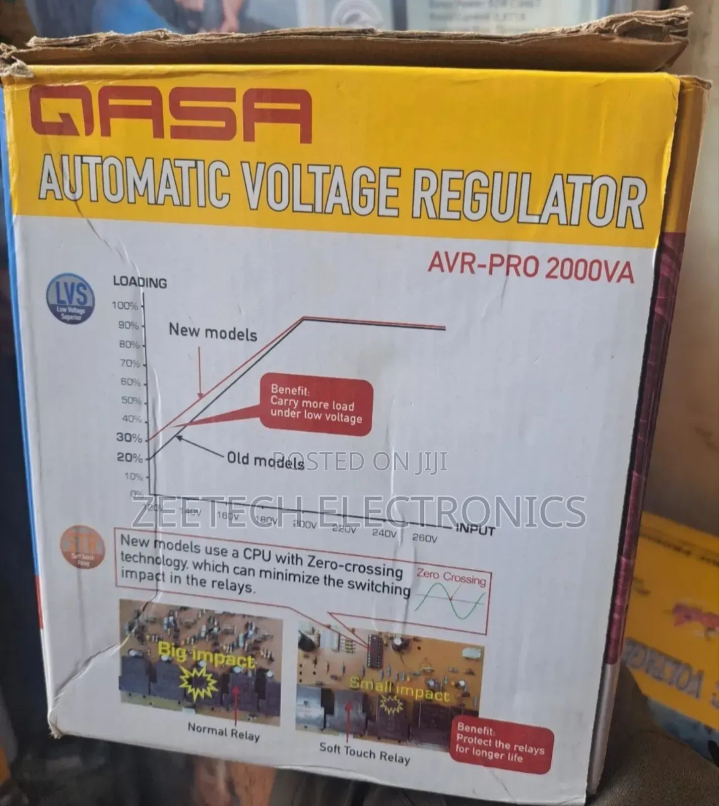 Qasa Avr-pro 2000va Automatic Voltage Regulator.