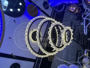 Led Four Drop Chandelier Light