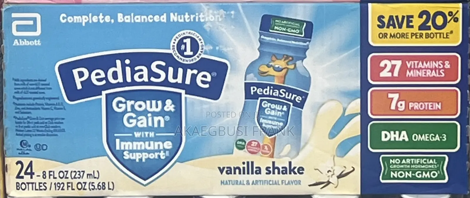 Pediasure Vanilla by 24