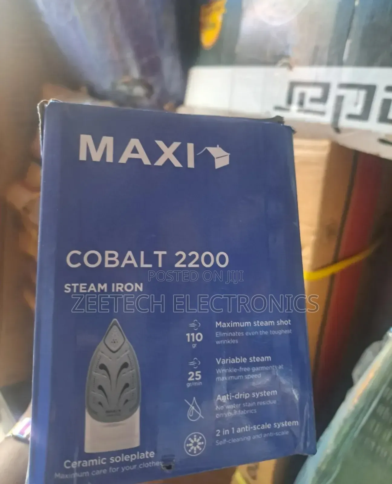Maxi Cobalt Steam Iron