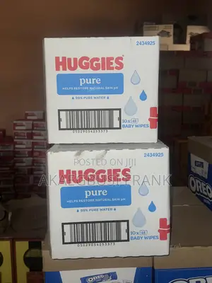 Huggies Pure Water Wipes
