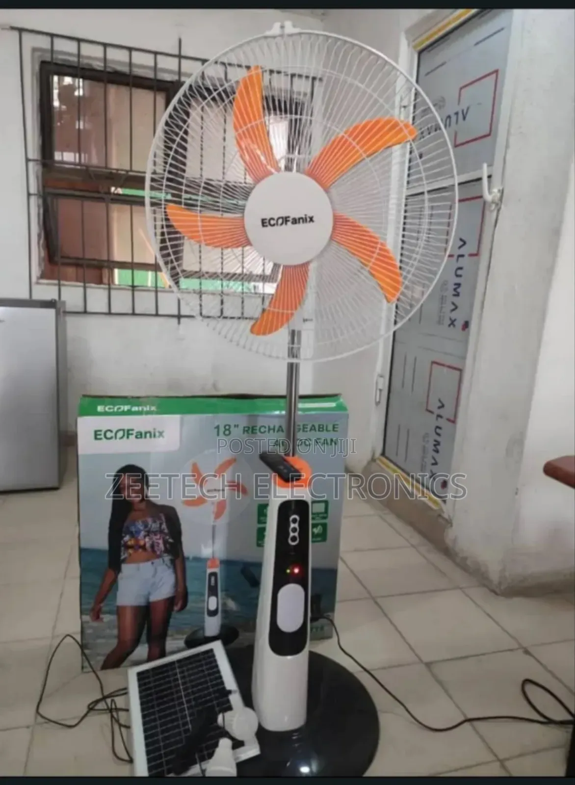 Ecofanix 18" Rechargeable Stand Fan.