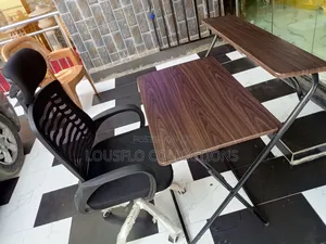 Quality Office Foldable Table With Office Chair