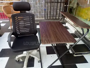 Quality Office Foldable Table With Office Chair