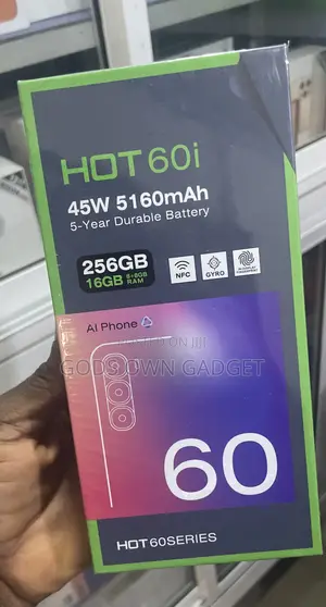 Infinix Hot 60i 256 GB Black