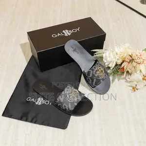 Galxboy High Quality Luxury Slide Available in Color Black 37_42 P