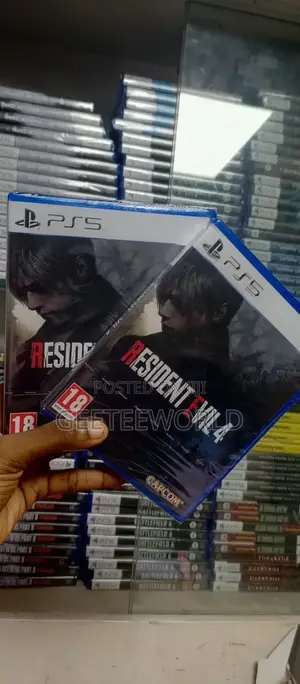 Resident Evil 4 Ps5 Game Disc