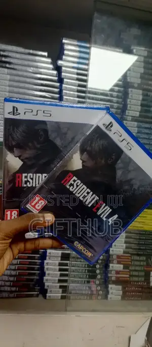 Resident Evil 4 Ps5 Game Disc