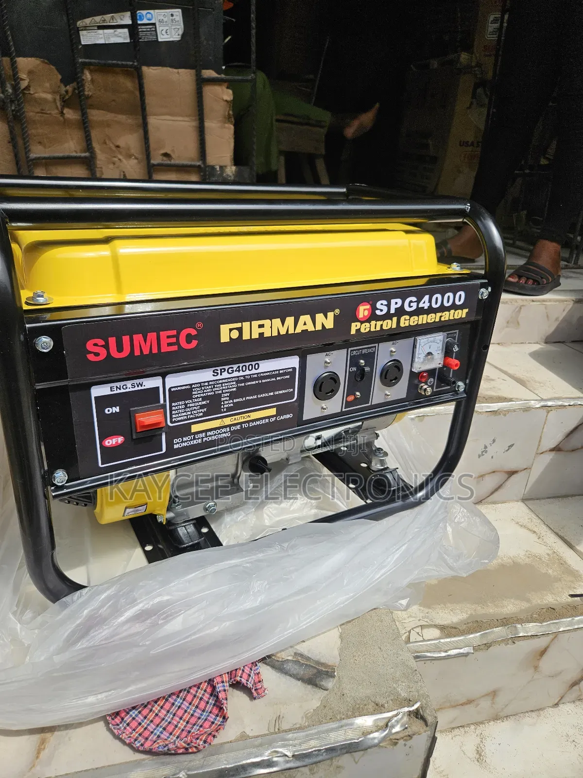 Firman 4.5kva Petorl Generator Available