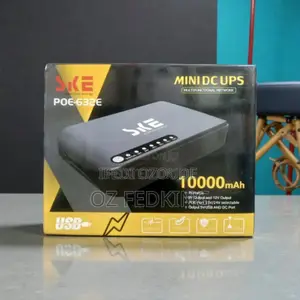 Ske Mini Dc Ups Power Bank for Router 10,000mah