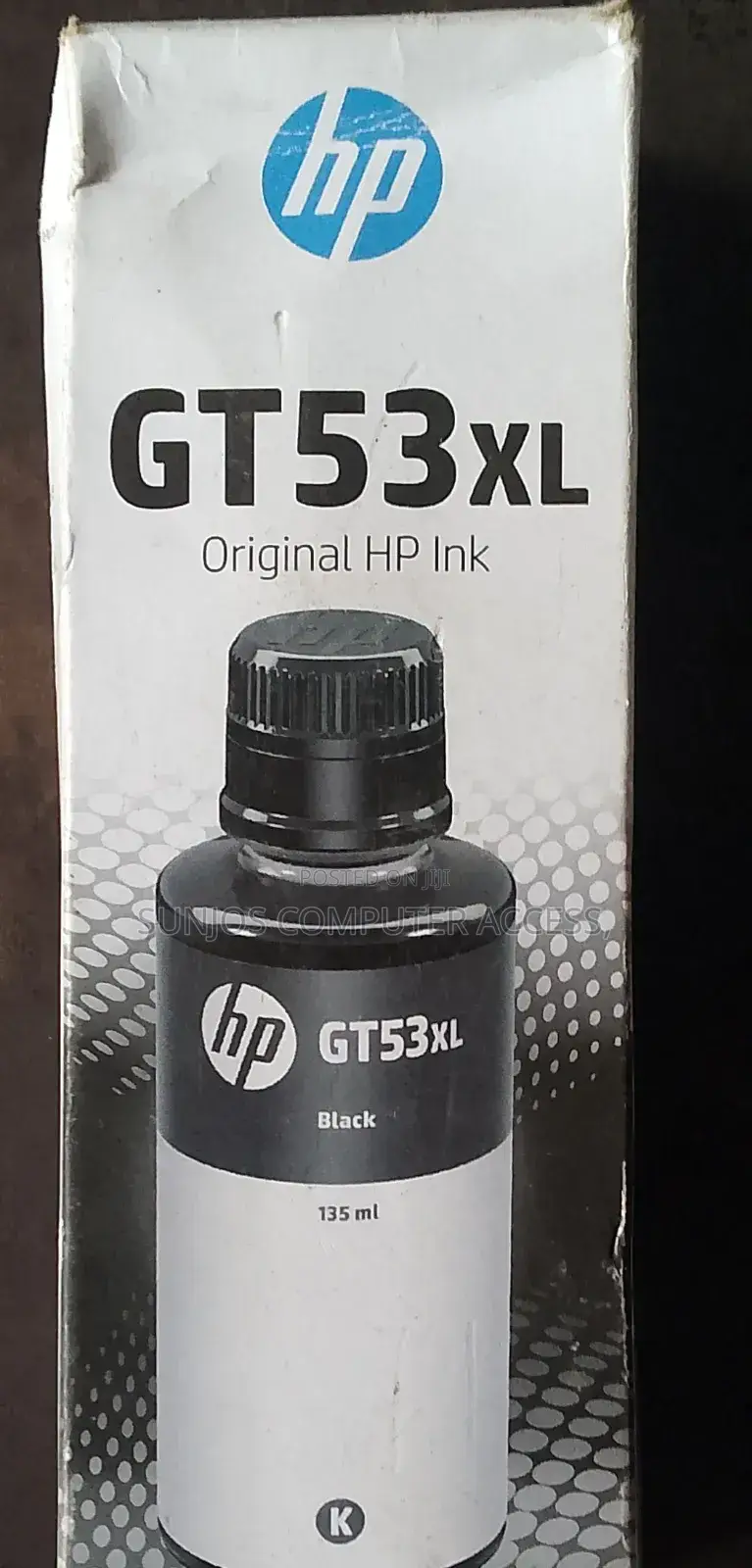 Hp Refill Ink Black Gt53xl Set