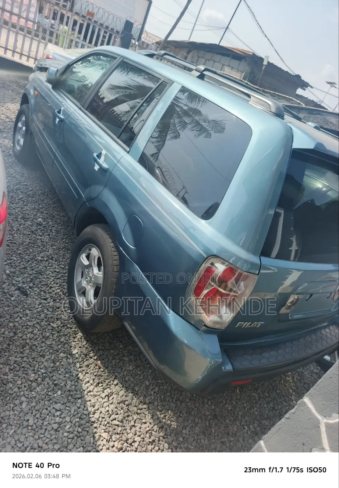 Honda Pilot 2007 Blue