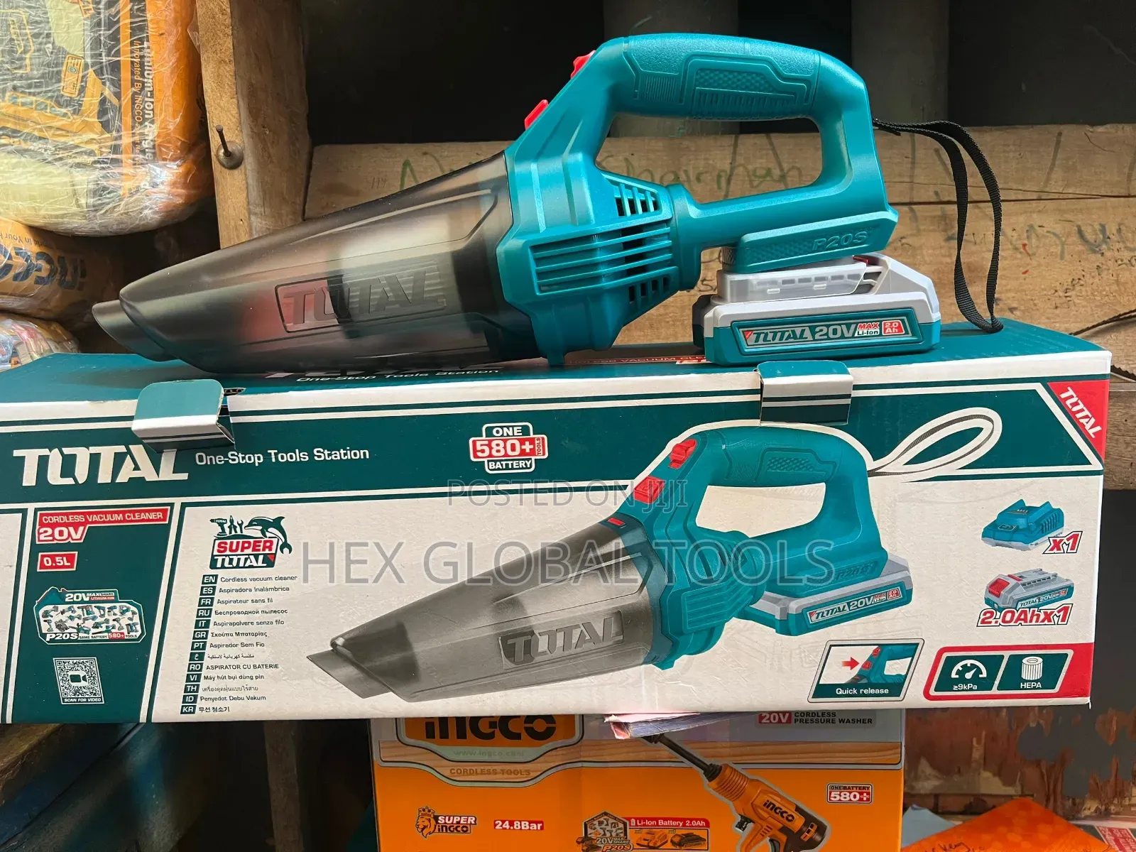 Total Cordless Vacuum Cleaner Machine