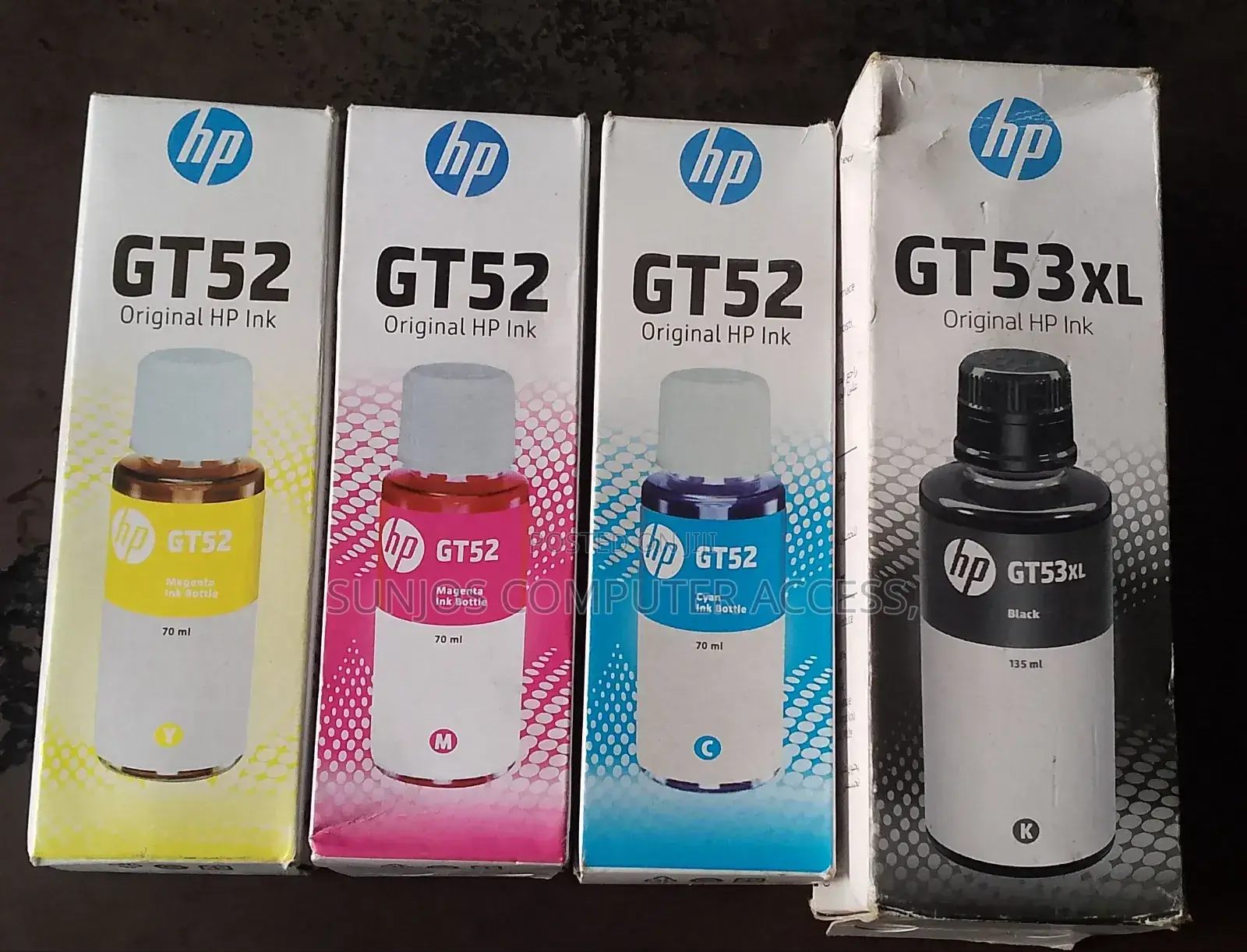 Hp Refill Ink Black Gt53xl Set