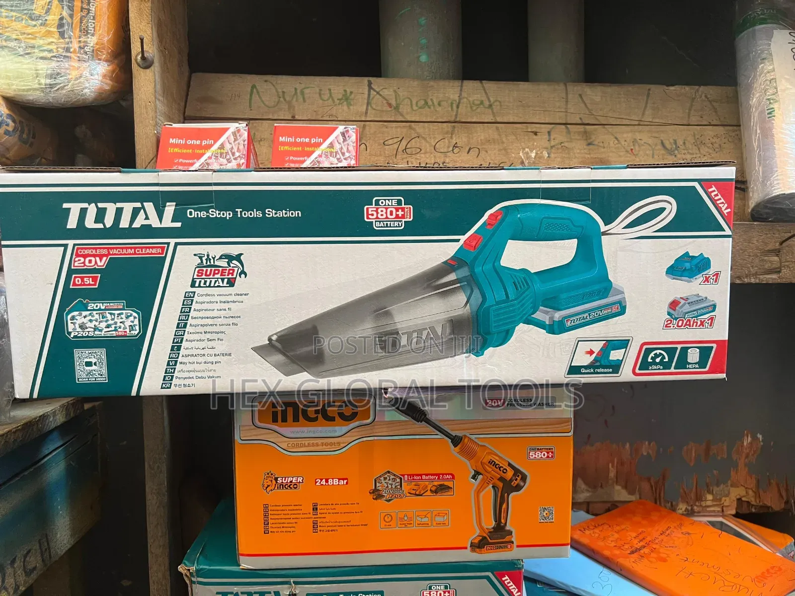 Total Cordless Vacuum Cleaner Machine