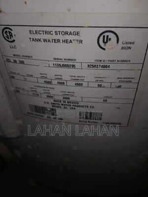 Ao Smith Water Heater