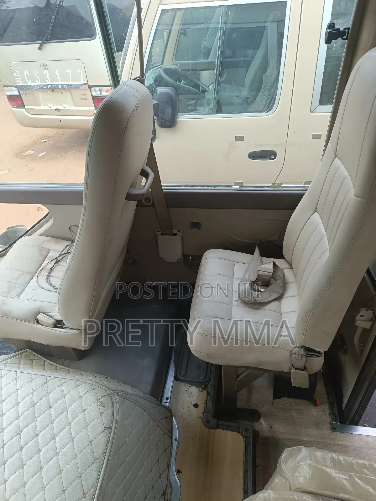 Toyota Coaster 2017 Beige