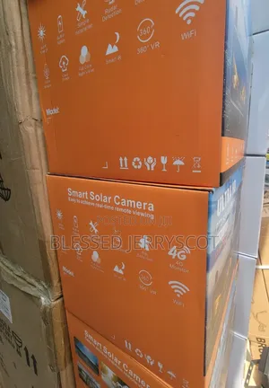 Smart Hd Ptz Solar Camera (Tripple Lens)Available In Stock.