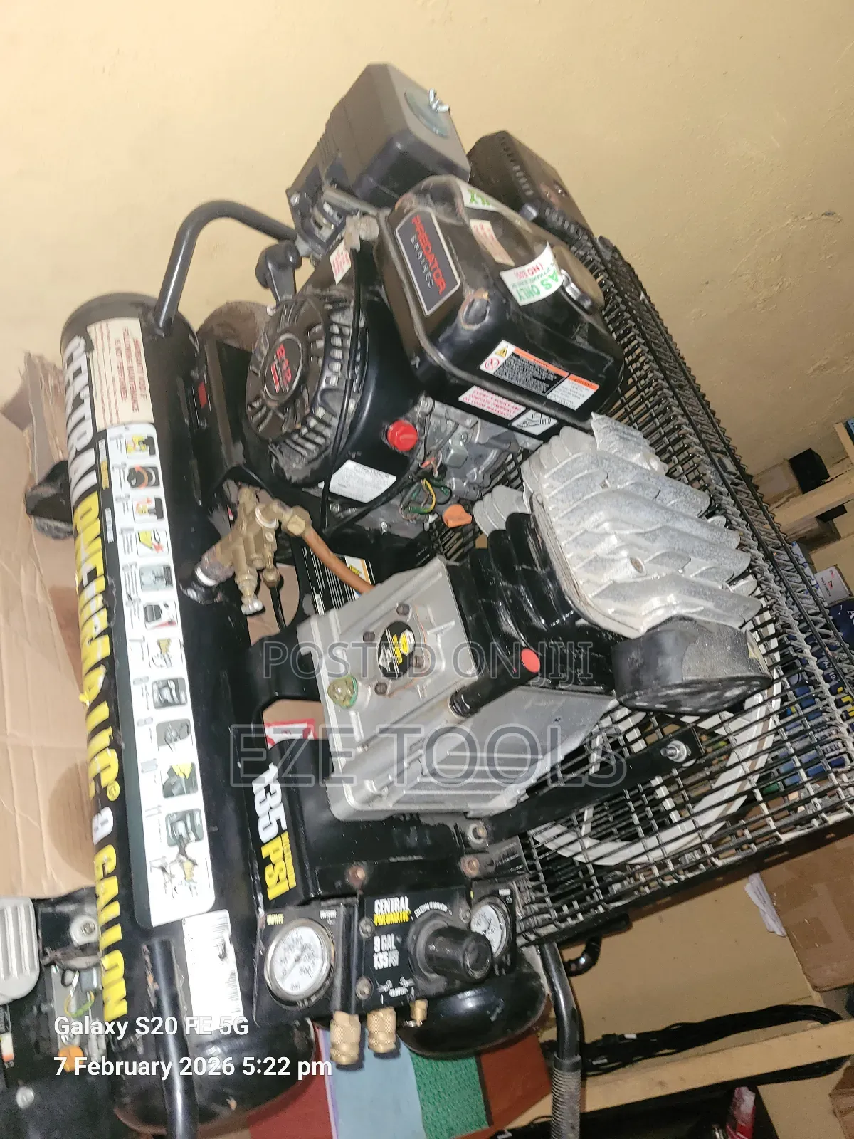 Central Pneumatic Air Compressor