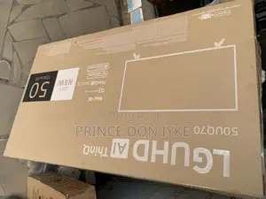 Original Lg 50 Inches Smart Tv Frameless With 1year Warranty