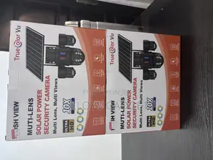 Multi Lens Solar Security Camera
