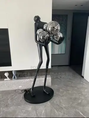 Globe Woman Design Stand Led Light