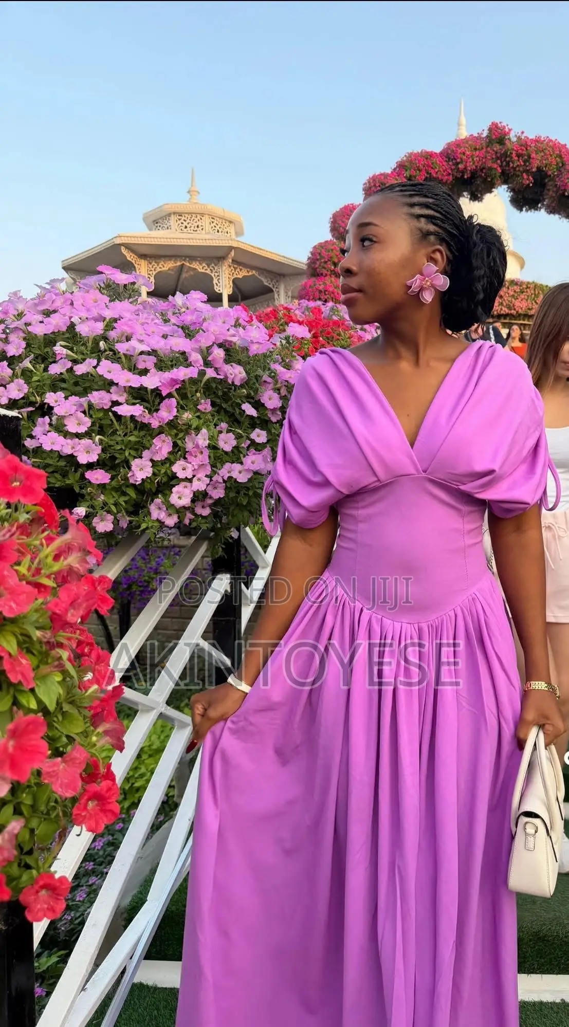 Long Pleated Gown