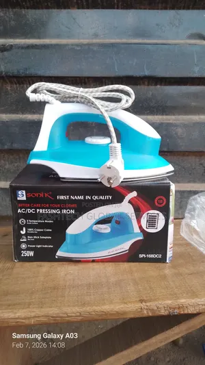 Ac/Dc Solar Iron