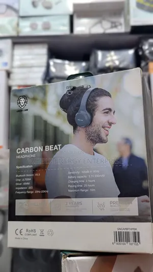 Green Lion Carbon Beat Headphone.